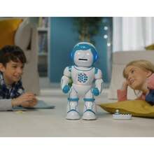 Lexibook Stitch Intelligent Robot, Programmable - STEAM Educational Toy With "Mind Reading" Function, Dance, Music Games And Animal Quiz For Boys And Girls - Blue - View 8