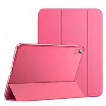 Etui kompatybilne z iPadem (A16) 11. generacji 11 cali 2025, etui do iPada 10. generacji 10,9 cala 2022 z uchwytem na długopis, smukłe etui ochronne z przezroczystą tylną obudową, automatyczne wybudzanie/uśpienie, arbuzowo-różowy. Doskonała ochrona: chroni iPada A16 2025 przed zarysowaniami, plamami i kurzem. Twardy tył z PC i wstrząsoodporny zderzak z TPU zapewniają doskonałą ochronę.