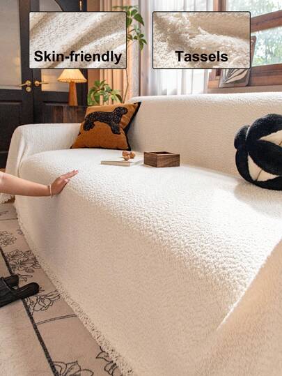 1 tấm phủ ghế sofa bằng vải jacquard chenille, bọc ghế sofa, bảo vệ ghế sofa, chống trượt/chống bụi/chống thú cưng, phù hợp với ghế sofa hình chữ L và ghế sofa 1/2/3/4 chỗ ngồi, sử dụng được quanh năm (bán riêng)