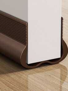 93cm PVC Flexible Door Bottom Seal Strip, Soundproof, Windproof, Dustproof Door Bottom Seal Tape - Multicolor - View 2