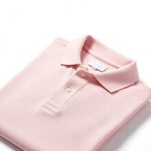 MEN'S POLO COLLAR Shirt P-G3 - 粉紅小鱷魚 - 查看 2