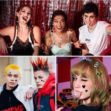 800/400/200pcs/Box Black Star Shaped Hydrogel Acne Patch - Waterproof, Alcohol Free, Can Be Used Day And Night, Effectively Covering Acne Blemishes Patch, Suitable For Use On Skin