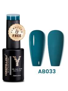 YOKEFELLOW Smalto gel per unghie da 10ml senza TPO e HEMA, smalto blu adatto per tutte le stagioni, manicure semi-permanente, smalto gel per unghie rimovibile con soak-off, per arte di unghie in salone o fai-da-te, adatto per donne e ragazze - Multicolore - Visualizzare 13