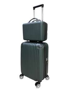 Carry-On Suitcase With Anti-Theft Zipper! - Màu xanh lá cây đậm - Xem 16