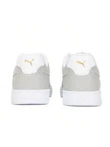 Puma Caven Series Low-Top Lightweight Casual Sneakers For Women, Item No. 380810-35 - Puma White-gray-gold - View 4