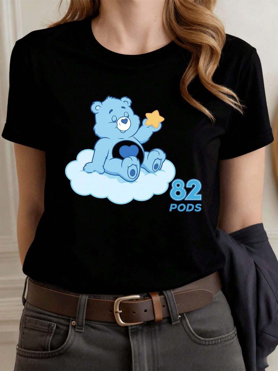 Tee-shirts pour femmes - Noir - Voir 1