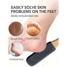 1件装专业足部锉刀，足部清洁器，足部磨砂石，用于去除死皮、裂纹和老茧，山毛榉木足部刮刀，鸡眼去除器，足部磨砂器，修脚工具，专业足部护理，去除老茧和死皮，足部护理，足部按摩锉刀，男女通用