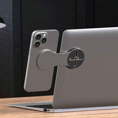 全新升级版 MagSafe 磁吸支架，可折叠桌面手机支架，特斯拉悬浮屏车载导航支架，带真空吸盘的磁吸式车载手机支架，多功能仪表盘导航支架