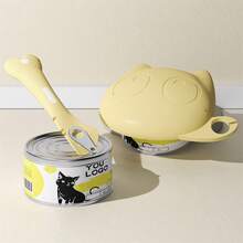 猫用开罐器，盖子密封盖，宠物猫/狗罐头食品勺 - 多色 - 查看 16