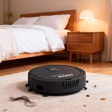 Ultra-Thin Mini Robot Vacuum Cleaner, Quiet Design, Slim Model Suitable For Carpets And Hardwood Floors, Ideal Choice For Home And Office