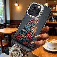 Funda de Teléfono Diseño de Pirámide de Arte Graffiti Gris Para Modelos de  y  Ideal para Regalo en Todas las Estaciones - Plateado - Ver 6