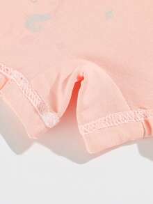 4pcs/Pack Girls' Soft & Comfortable Cute Pattern Briefs - Multicolor - View 4