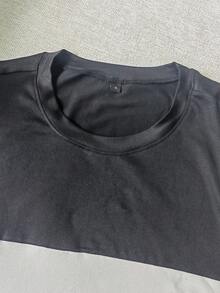 GRDR 1pc Men's Summer Casual Crew Neck Sleeveless Tank Top - Black - View 6