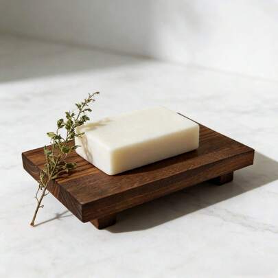 Rectangular Wooden Bathroom Vanity Tray, Soap Dish, Soap Holder, Bathroom Accessories, Bathroom Storage, Bathroom, Kitchen Accessories, Soap Dish, Soap Dispenser, Soap, Shower Caddy, Tray, Convenient Movable Storage, Suitable For Toilet Tank, Countertop, Vanity - For Perfume, Cosmetics, Jewelry, Snacks Storage - For Food And Home Decor, Warm Natural Wood Surface, Minimalist Design, Suitable For Bathroom Vanity Or Vanity Top