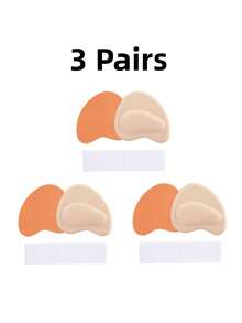 1 Pair Foam Forefoot Pads, High Heel Shoe Forefoot Pads With Massage Protrusions, Half Size Shock Absorbing & Soft Anti-Friction Insoles - Multicolor - View 14