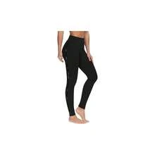Leggings con estampado de rayas para mujer, pantalones de yoga de cintura alta, informales, suaves, cmodos, para entrenamiento, atlticos, correr, gimnasio, casual, pantalones ajustados, a02 negro, - inicial - Ver 1
