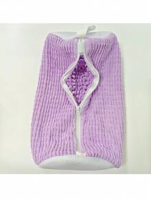 2个装洗衣机鞋袋，适用于所有鞋型 - 黄色带蓝色拉链，内里采用柔软绒面材质，可有效保护衣物，尤其适合运动鞋和休闲鞋。这款洗衣袋用途广泛，是假日旅行、度假旅行、毕业旅行、旅行收纳、抽绳鞋袋、鞋套、便携式防尘鞋袋等必备单品，男女皆宜，也适用于邮轮旅行和度假。