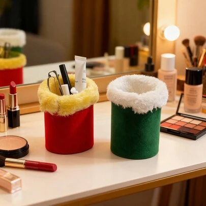 2 options de couleur, seau de rangement grande capacité, panier de rangement polyvalent à la mode tressé, design gain de place, convient pour les jouets, les cosmétiques, les collations, la papeterie et les articles divers quotidiens, applicable à la chambre, la cuisine, le dortoir, le bureau, la salle de bain, le salon et plus encore. Élégant moderne, belle décoration pour la maison, facile à garder l'espace propre et rangé.