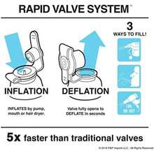 GoFloats Tubo para Fiesta Hamburguesa de Queso - tamaño y Diversión Gigante Que Dejará Hambriento para más(default) - Multicolor - Ver 7
