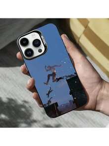 Funda para teléfono Game B-Baldurs G-Gate-3 compatible con 16,15,14,13,12,11,Mini,Pro,MAX, cubierta negra mate a prueba de golpes, funda compatible con funda  17 pro max, funda  17 pro, funda  17, funda  16, funda  16 pro max, funda  15. - Z1 - Ver 7
