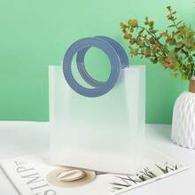 手提礼品袋 PVC 包装袋 带提手 婚礼 生日 情人节 纪念品袋 宾客礼品袋 - 彩色 - 查看 6