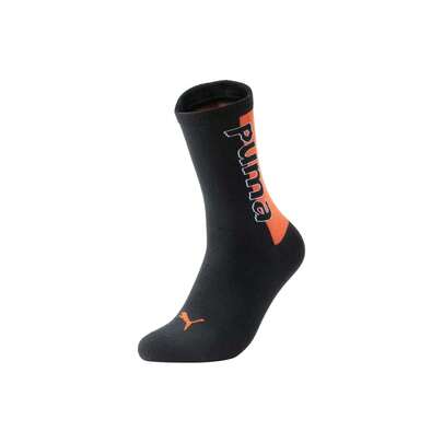 1 Pair Puma Socks, 2026 Spring New Casual Breathable Fitness Running Sports Socks, Unisex Mid-Calf Socks 938241-01