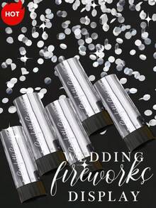 3个/1个五彩纸屑礼炮，多色纸屑炮，派对装饰及礼品，适用于婚礼、生日、毕业典礼、周年纪念日、新年和圣诞节。