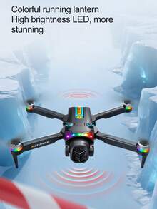K21, Brushless Motor Drone, 4.3-Inch Image Transmission Screen Remote Control, Electric Lens, Obstacle Avoidance On All Sides Optical Flow Hover, One Click /Landing, Quadcopter - Multicolor - View 9