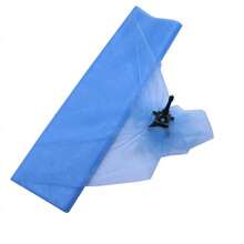 1 قطعة ستائر شفافة من القماش الشبكي الأورجانزا البلوري بمقاس 48 * 1000 سم لديكور حفلات الزفاف وأعياد الميلاد والمناسبات، قماش الزفاف DIY والأعمال اليدوية وخلفية القوس