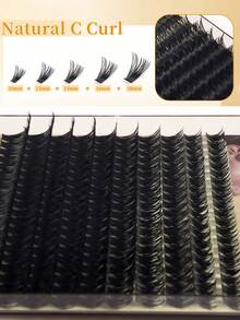 120D/100D/80D/60D/50D/40D/30D Soft Fluffy Lash Clusters Kit Thick Cluster Eyelash Extensions Individual Lashes Faux Mink Eyelash Clusters D+Curl 10MM/12MM/14MM/16MM/18MM Lash Extension Dramatic Eyelash Extensions Eyelashes Clusters Diy Makeup(200/160pcs/Box