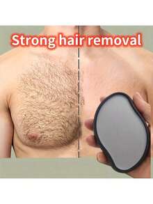 1个可重复使用的水晶无痛脱毛器，男女通用，适用于背部、手臂、腿部 - 彩色 - 查看 6