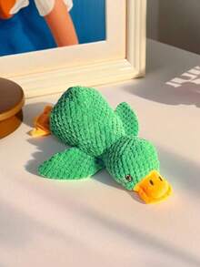 1 Plush Toy Of Duck Pet Made Of Corn Wool Material, A Pet Toy That Can Make Noise When Gnawing And Playing, And An Interactive Toy For Pets To Kill Energy. It Is Only For Pet Use - Multicolor - View 8