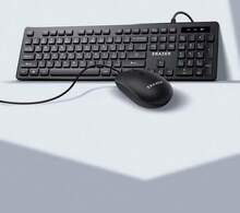 Lenovo KM301 Wired Keyboard And Mouse Set, USB, Universal For Business And Office Laptops And Desktops - Black - View 7