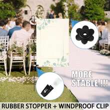 Easter Holiday Garden Banner 12x18 Inch - Seasonal Yard Outdoor Decor, No Flagpole Included, Charming Spring Festive Patterns (Bunny/Flower/Egg), Durable Outdoor Flag For Home Garden, Patio, Yard & Easter Parties, Ideal Gift For Holiday Shoppers & Outdoor Decor Enthusiasts - 彩色 - 查看 5