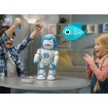 Lexibook Stitch Intelligent Robot, Programmable - STEAM Educational Toy With "Mind Reading" Function, Dance, Music Games And Animal Quiz For Boys And Girls - Blue - View 5
