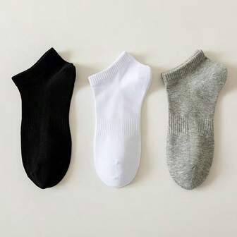 1 Pair Unisex Fashion Sports Vertical Striped Socks, Moisture Wicking, Antibacterial, Soft, Comfortable, Knit Lining, Great Mother's Day Gift, Suitable For Men And Women, Long Socks, Moisture Wicking, Odor Resistant, Elastic And Soft, Solid Color, Suitable For Spring, Summer, Autumn, Winter, Casual Wear, Daily Wear, And Yoga Activities