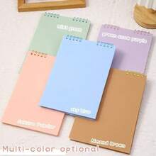 A5 60 Pages Squared Notebook, Diary, Sketchbook, Stationery, Writing Pad, Office & School Supplies - Multicolor - View 5