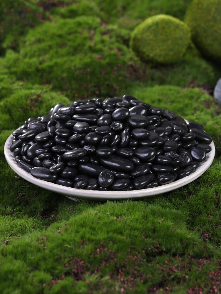 3-30mm natürliche Kieselsteine, mehrfarbig (weiß, rot, grün, gelb, schwarz, grau), geeignet für Zimmerpflanzen, Outdoor-Landschaftsgestaltung und Feiertags-Dekoration - perfekt für Terrassen, Topfpflanzen, Badezimmer, Aquarien und Miniatur-Landschaften | Natürliches Aussehen | Dekorativ, Gartendekoration - Verschiedenfarbig - Übersicht 1