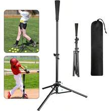 Base Entrenadora De Bateo, Playera de bateo de bisbol, Trpode de Softball Ajustable, para Viajes, porttil, trpode de Goma, para Practicar bateo, con Bolsa de Transporte - inicial - Ver 2