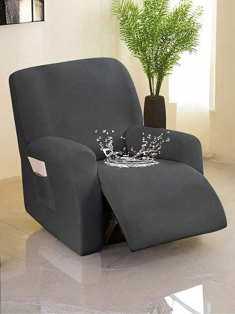 1件装、2件装、3件装，家居用品，牛奶线，加厚弹力，防水防尘，耐磨防污，猫爪图案，沙发套，防滑沙发套，美式风格，适用于客厅、卧室等多种场所 - 深灰色 - 查看 1