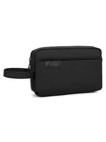 男士多口袋休闲手提包，商务旅行手提包，大容量腕包，适合返校、父亲节、情人节礼物