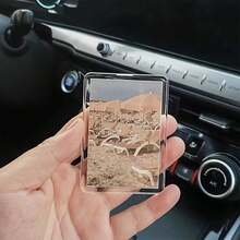 1 pieza Marco de fotos acrílico transparente para parasol de coche - Soporte para fotos de salpicadero con soporte de ventosa, resistente a arañazos, adecuado para sedán, camión, SUV - Puede mostrar fotos de pareja, mascotas, recuerdos familiares - Fácil instalación, sin necesidad de pegamento, accesorio para parasol de coche - transparente - Ver 9