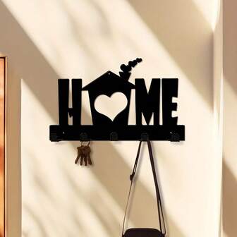 Hello Young Rust Proof Household Art Word Metal Wall Hook: Durable, Space Saving, Versatile, Easy To Install, Can Be Used As A Decoration For Jackets, Hats, Bags, Towels, And Keys - An Ideal Gift For Thanksgiving, Halloween, Christmas, Home, Room, Office, Hotel, Coffee Shop Wall Decoration