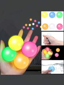 1/2/4/6/8 Lumen Disco Ball, Glow In The Dark Ceiling Stickers, Stress Relief, Socks, Height Increase, ASMR Cool Stuff, Suitable For Teenagers - Multicolor - View 4