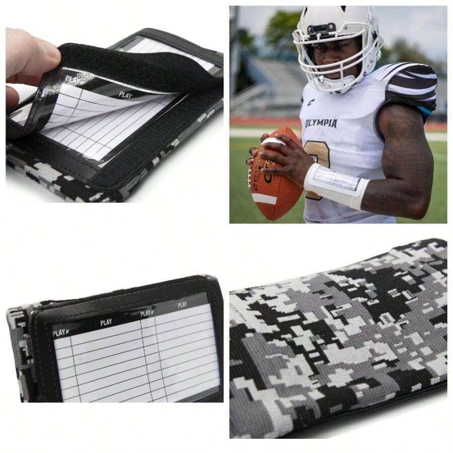 Libro de Juego de Triple Pulsera, Cuerpo de Granate de Camuflaje - Adulto + negro (Camuflaje negro) - Ver 1