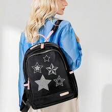 Set Of 11 Stars Rhinestone Iron On Hotfix Transfer Bling Star Iron On Heat Transfer Sparkly Clear Crystal Se- Adhesive Stickers For Clothes Bags Hats Vest Pants Decoration DIY Decals,Stars - Stars - View 5