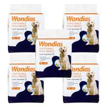 10/12 piezas de pañales grandes desechables para perros macho/hembra con propiedades absorbentes. Cinturón de soporte para perro macho/hembra con diseño a prueba de fugas. Adecuado para perros con incontinencia y pérdida de orina emocional. Paquete de 52 piezas. - Unitalla - Ver 8