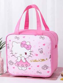 Sanrio Hello Kitty & Kuromi Insulated Lunch Bag, Cute Large Capacity Waterproof Lunch Tote Bag, Suitable For Women Office Use, Work/School/Christmas Gift - Multicolor - View 1