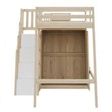 Kids Bed Frames, Headboards & Footboards - Natural Wood + Wood + 90cm*200cm-2 - View 10