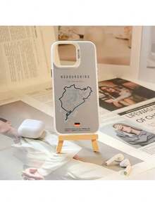 Funda de teléfono con diseño de pista de Nürburgring, Alemania, compatible con modelos 17, 16, 15, 14, 13, 12, 11 Pro Max, 16 Plus, 16E, 17 Air, a prueba de golpes, cubierta trasera, compatible con funda para 17 Pro, funda para 17 Pro Max, funda para 17 - 3 - Ver 13